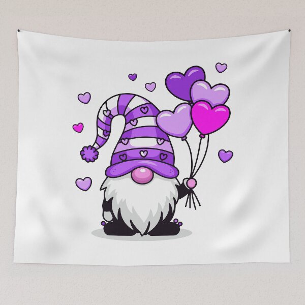 Artikelvorschau, Cute Gnome Love – Whimsical Garden Art for Gnome Lovers entworfen und verkauft von Timegraf.