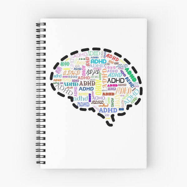 Item preview, Attention Deficit Hyperactivity Disorder Brain designed and sold by WillandWent.
