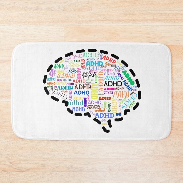 Item preview, Attention Deficit Hyperactivity Disorder Brain designed and sold by WillandWent.