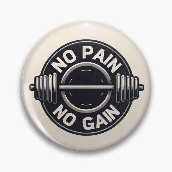 Item preview, No pain no gain motivation designed and sold by Rocklights.