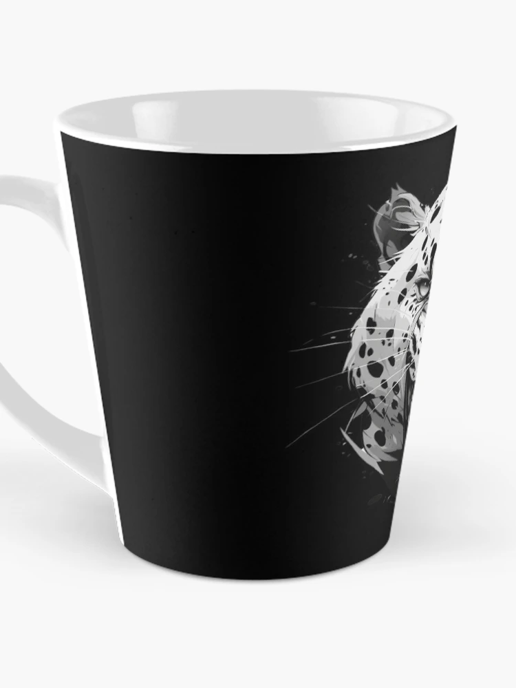 Thumbnail 3 of 4, Coffee Mug, Leopard, Angry Leopard, Beautiful Leopard designed and sold by PatternFly.