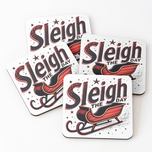 Item preview, Sleigh the Day designed and sold by  MAD's Recreation Studio.