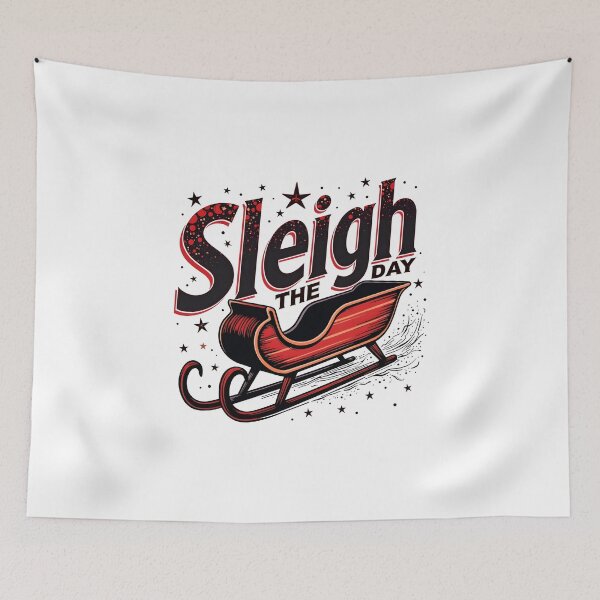 Item preview, Sleigh the Day designed and sold by  MAD's Recreation Studio.