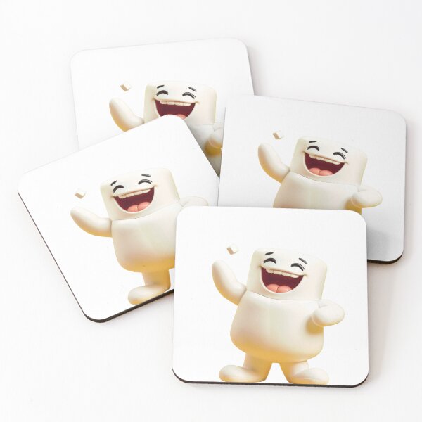 Item preview, marshmallow character smiling  designed and sold by Creative88Art.