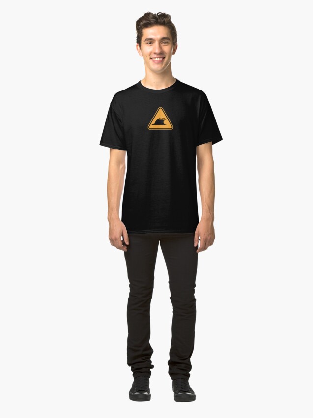 Alternate view of fluid sim - splotchdog support shirt Classic T-Shirt