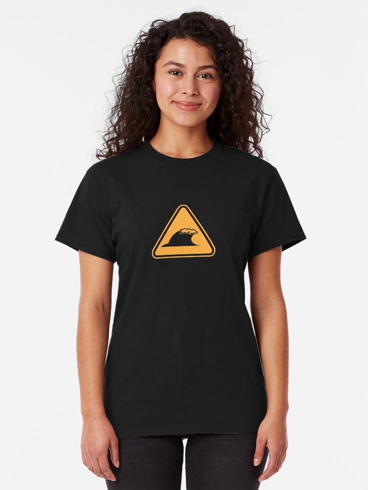 Alternate view of fluid sim - splotchdog support shirt Classic T-Shirt