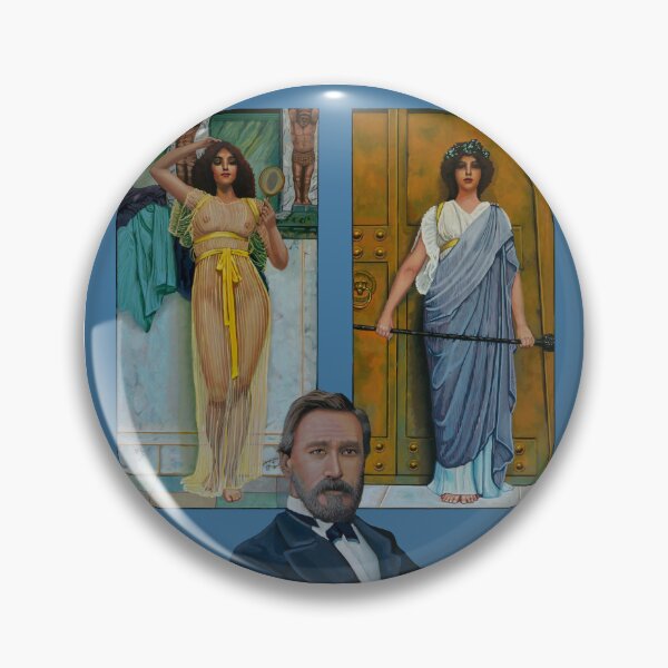 Item preview, John Godward Portrait Painting designed and sold by PaulMeijering.