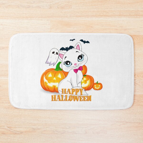 Item preview, Sweet kitten for Halloween. Typical Halloween stickers. designed and sold by Lunaria Arts.