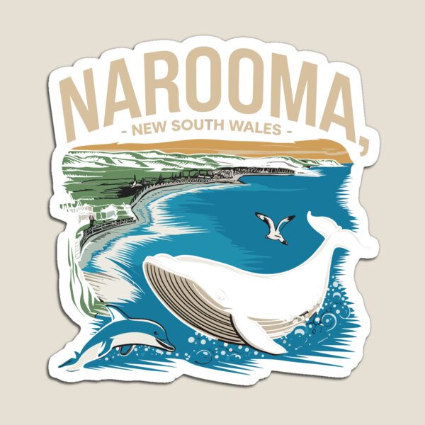 Item preview, Narooma Australia New South Wales retro vintage designed and sold by Jimsgreatloot.