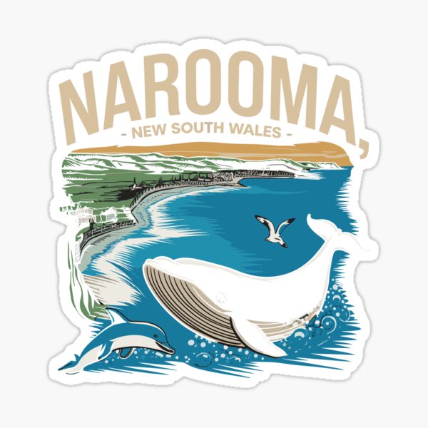 Item preview, Narooma Australia New South Wales retro vintage designed and sold by Jimsgreatloot.
