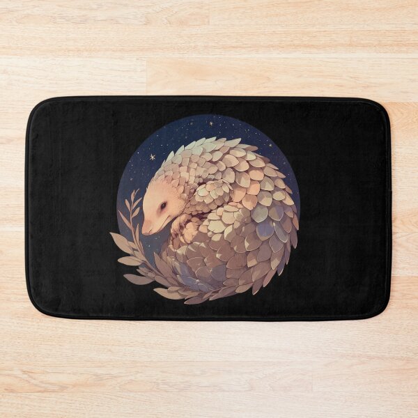 Aperçu de l'œuvre Pangolin // animaux en voie de disparition // amoureux des pangolins // sauvez les pangolins créée et vendue par SMARTKIT DESIGNAGENCY.
