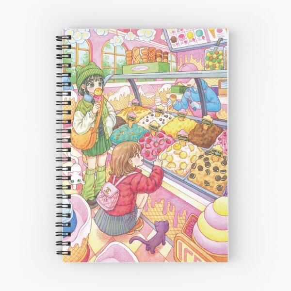 Item preview, icecream shop designed and sold by rowonart.