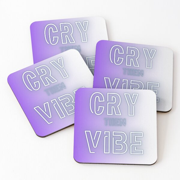 Item preview, cry then vibe  designed and sold by moonpretzles.