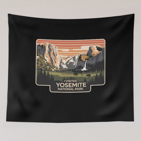 Item preview, I Visited Yosemite National Park designed and sold by Peter Stawicki.
