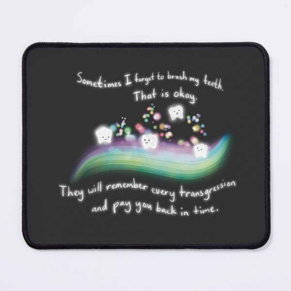 Item preview, Sometimes I Forget To Brush My Teeth - Funny Dentist designed and sold by s-and-t-studios.