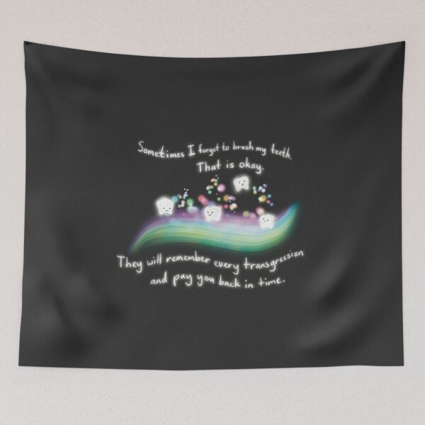 Item preview, Sometimes I Forget To Brush My Teeth - Funny Dentist designed and sold by s-and-t-studios.