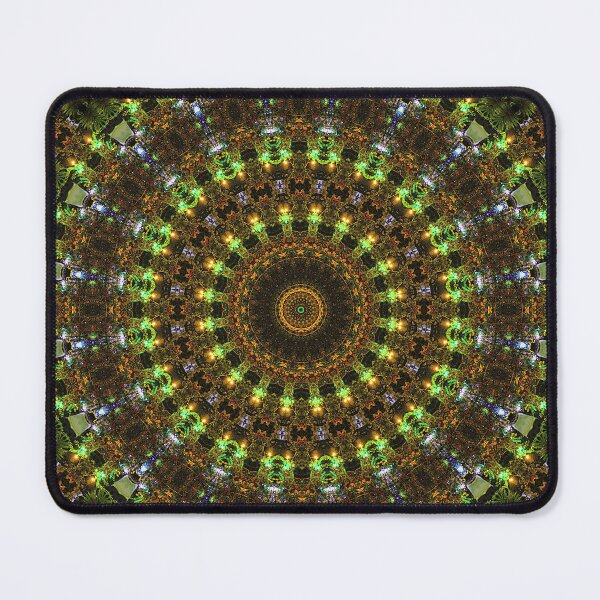 Item preview, Abstract circle light pattern is obtained by processing the image of decorative lamp. designed and sold by KinImageCraft.