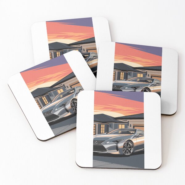Item preview, Sunset Elegance: Lexus LC 500 designed and sold by Dreamz-Shop.