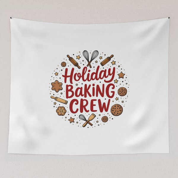 Item preview, Holiday Baking Crew designed and sold by  MAD's Recreation Studio.