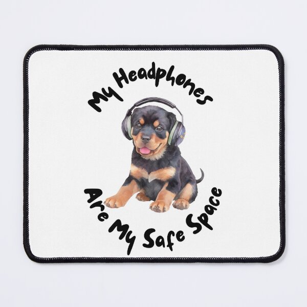 Item preview, My Headphones are my safe place designed and sold by LKLifestyle.