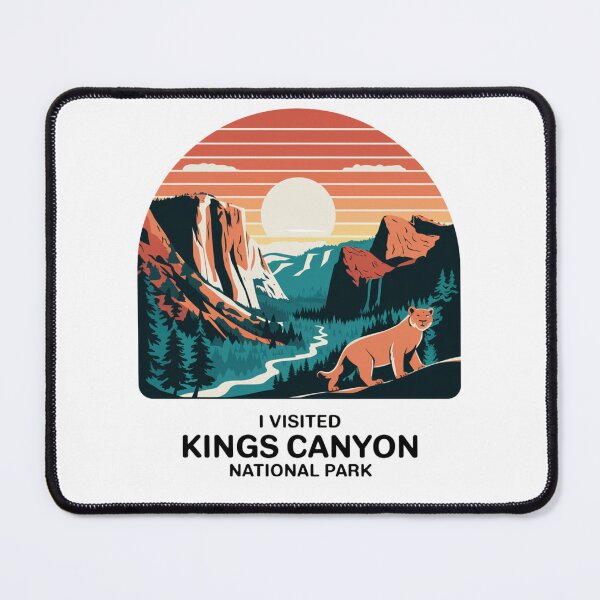 Item preview, I Visited Kings Canyon National Park designed and sold by Peter Stawicki.