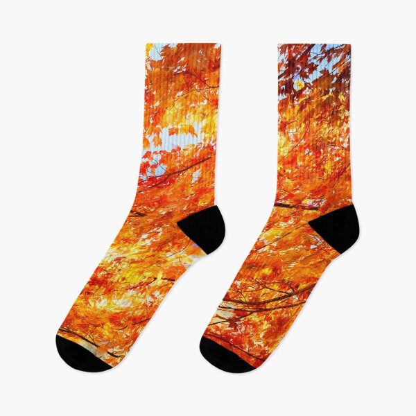 Item preview, Red Maple Leaves Fall Foliage Fall Colors Great Smoky Mountains X160 designed and sold by RichFrancoCars.