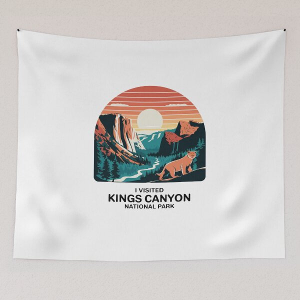 Item preview, I Visited Kings Canyon National Park designed and sold by Peter Stawicki.