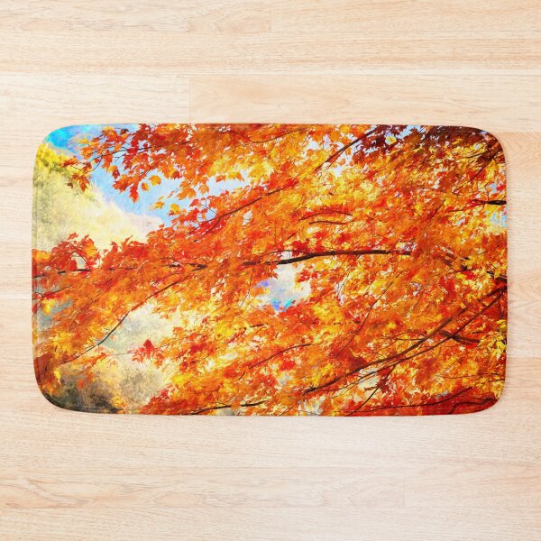 Item preview, Red Maple Leaves Fall Foliage Fall Colors Great Smoky Mountains X160 designed and sold by RichFrancoCars.