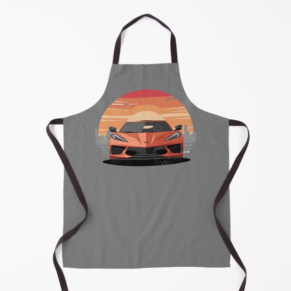 Item preview, Corvette C8 Series with a Retro Sunset designed and sold by Digital Studio D.