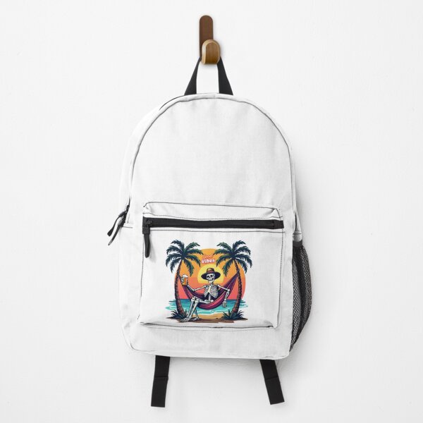 Item preview, Good Vibes Skeleton Beach Sunset designed and sold by Moad Fahim.