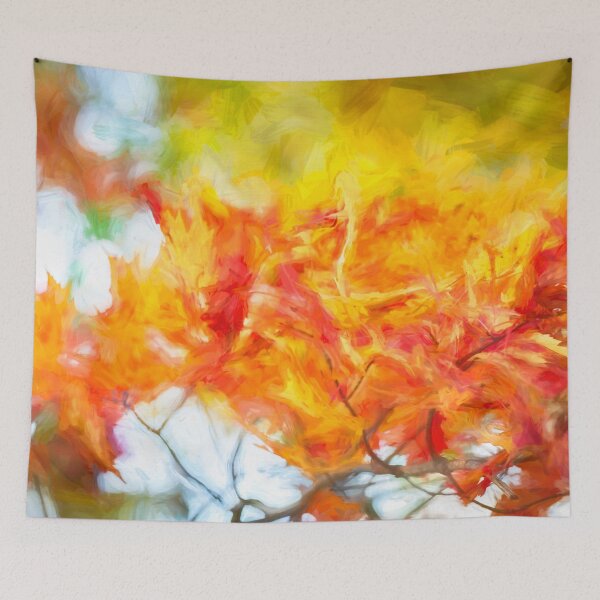 Item preview, Red Maple Leaves Fall Foliage Fall Colors Great Smoky Mountains X161 designed and sold by RichFrancoCars.