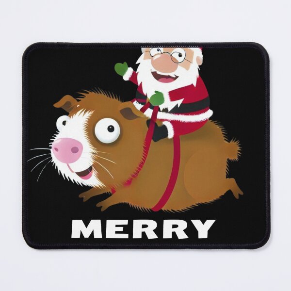 Item preview, Merry Pigmas Santa on Guinea Pig Funny Christmas designed and sold by MilkyForest.