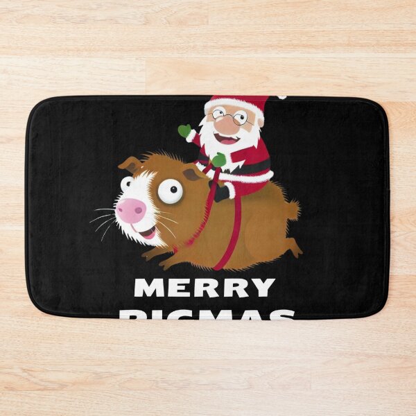Item preview, Merry Pigmas Santa on Guinea Pig Funny Christmas designed and sold by MilkyForest.