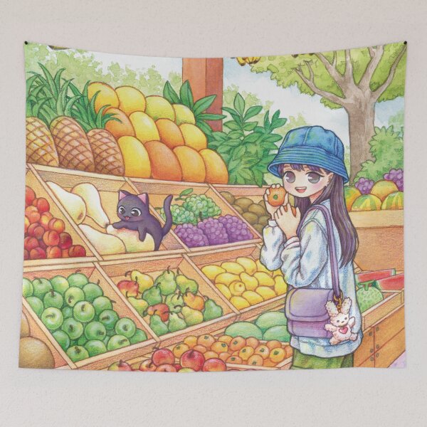 Item preview, fruit shop designed and sold by rowonart.