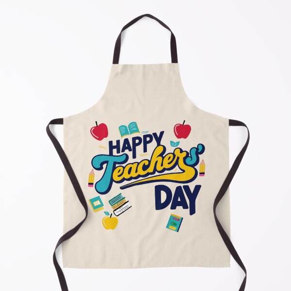 Item preview, Happy Teacher's Day typography Design designed and sold by AtonuHaque.