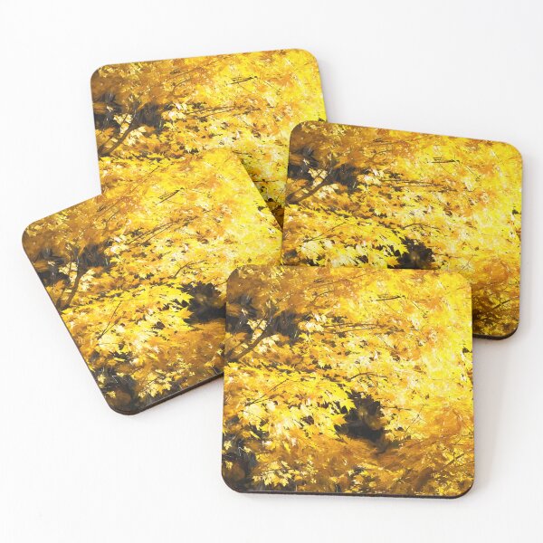 Item preview, Golden Red Maple Leaves Fall Foliage Fall Colors Great Smoky Mountains X148 designed and sold by RichFrancoCars.