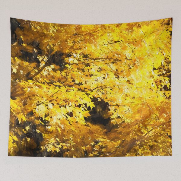 Item preview, Golden Red Maple Leaves Fall Foliage Fall Colors Great Smoky Mountains X148 designed and sold by RichFrancoCars.