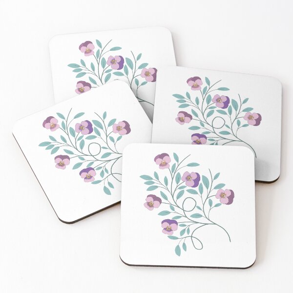 Item preview, Pretty Pansies  designed and sold by Sheila McDowell Design.