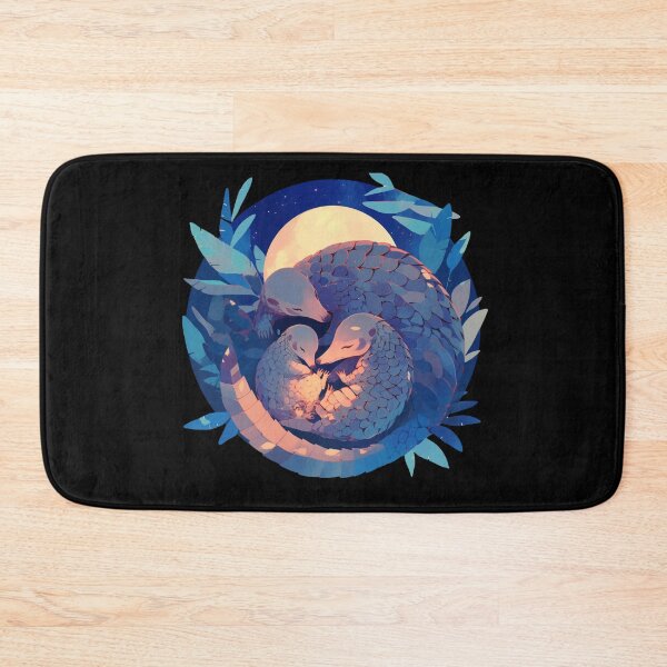 Aperçu de l'œuvre Pangolin // animaux en voie de disparition // amoureux des pangolins // sauvez les pangolins créée et vendue par SMARTKIT DESIGNAGENCY.