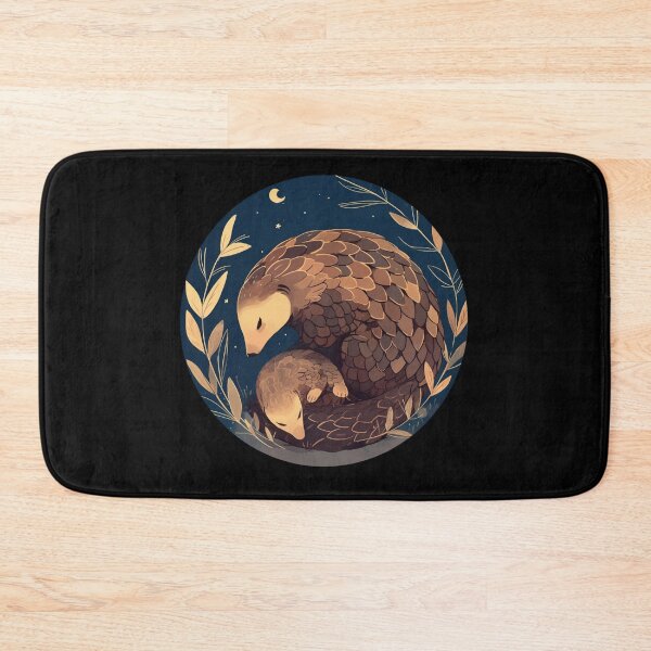 Aperçu de l'œuvre Pangolin // animaux en voie de disparition // amoureux des pangolins // sauvez les pangolins créée et vendue par SMARTKIT DESIGNAGENCY.