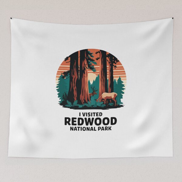 Item preview, I Visited Redwood National Park designed and sold by Peter Stawicki.