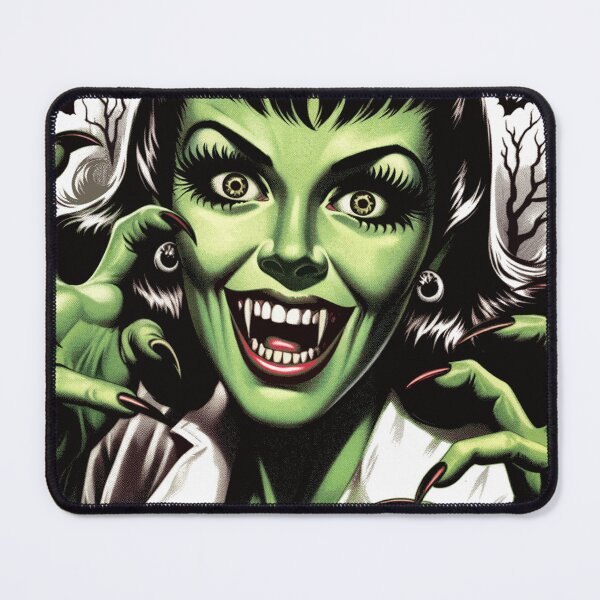 Item preview, Horror Zombie Woman designed and sold by PulpVintage.