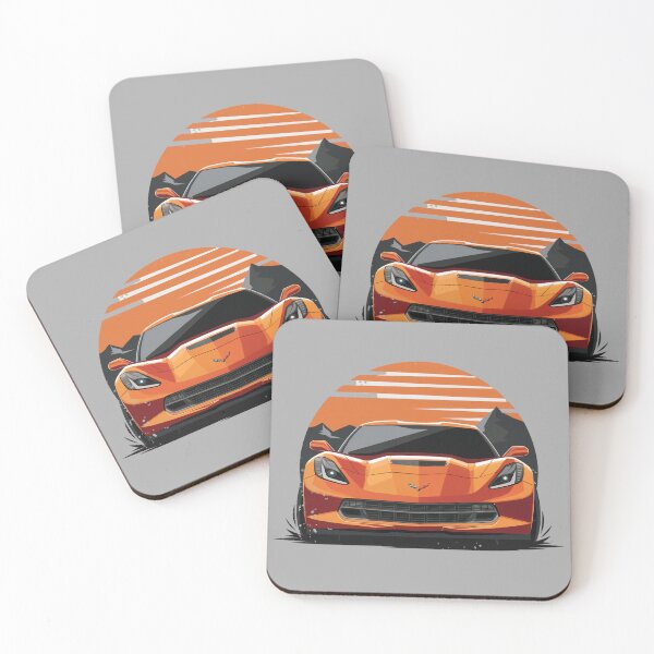Item preview, Corvette C7 Series with a Retro Sunset designed and sold by Digital Studio D.