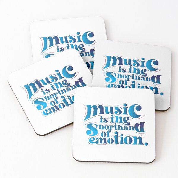 Item preview, Music is the shorthand of emotion. designed and sold by PURNOMATRA.