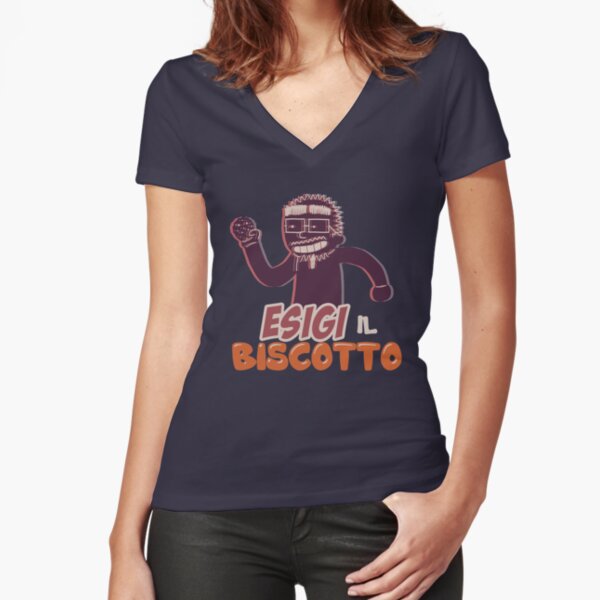 Fitted V-Neck T-Shirt