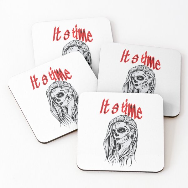 Item preview,  "It’s Time… Halloween" - Skull Halloween designed and sold by TeeAauthenticF.