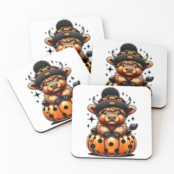 Item preview, Halloween Highland Cow , Pumpkin, Spooky Season, Cute Cow,Halloween Sticker, It’s fall yall, Trending  designed and sold by pugshowsfashion.
