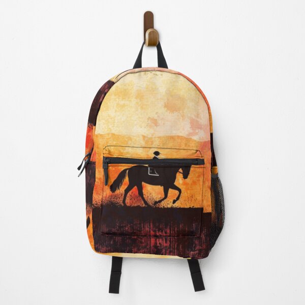 Item preview, Horse and rider sunset backdrop Active Outdoors Inspired Art designed and sold by CDC40.