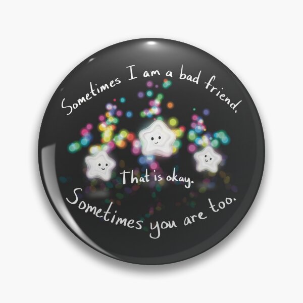 Item preview, Sometimes I'm a Bad Friend Funny designed and sold by s-and-t-studios.