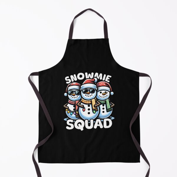 Item preview, Snowmie Squad Cool Snowmen Christmas Squad designed and sold by PrintCrafting.